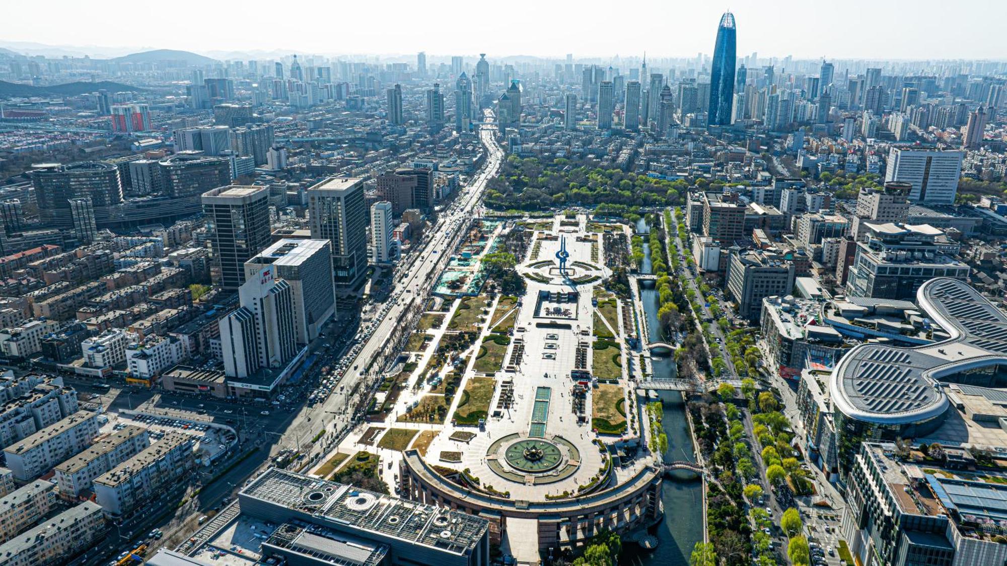 Sofitel Silver Plaza Jinan Exterior foto